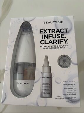 BEAUTYBIO GloFacial Hydro-Infusion Pore Cleansing Tool — White